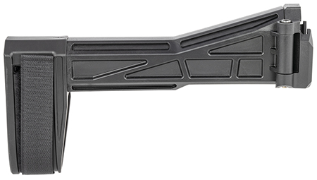 [699618783407] SB Tactical EVO201SB SBTEVO-G2  9.50" OAL Side Folding Black Synthetic for CZ Scorpion (Tube Not Included)