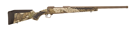 [011356577658] Savage Arms 57765 110 High Country 28 Nosler 2+1 24", Midnight Bronze Cerakote, TrueTimber Strata Fixed AccuStock with AccuFit