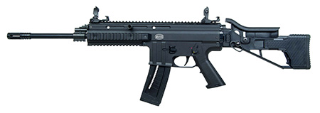 [713440970993] Mauser Rimfire 4150013 M-15  22 LR 22+1 16.50" Barrel w/Flash Hider, Steel Receiver, Black Metal Finish, Flip Up Front  &  Rear Sights, Side Folding Stock w/Adjustable Cheekrest, Manual Thumb Safety