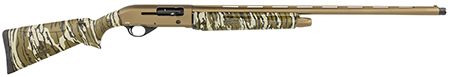 [682146302721] Pointer KIRFT4MBL12 Field Tek 4 12 Gauge 28" 5+1 3" Midnight Bronze Cerakote Rec/Barrel Mossy Oak Bottomland Stock Right Hand (Full Size)