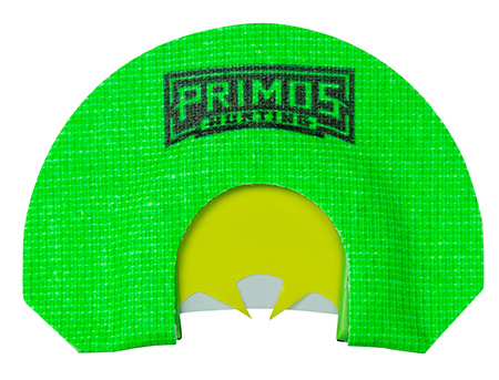[010135012656] Primos PS1265 The Veronica  Diaphragm Call Triple Reed Turkey Hen Sounds Green Plastic Spur Cut