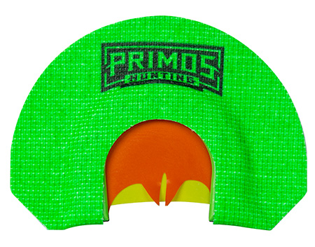 [010135012670] Primos PS1267 The Lucy  Diaphragm Call Triple Reed Turkey Hen Sounds Attracts Turkey Green Plastic Bat Cut