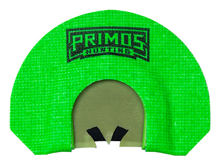 [010135012649] Primos PS1264 The Karen  Diaphragm Call Triple Reed Turkey Hen Sounds Attracts Turkey Green Plastic