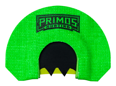 [010135012632] Primos PS1263 The Deborah  Diaphragm Call Triple Reed Turkey Hen Sounds Green Plastic