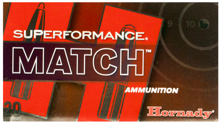 [090255809633] Hornady 80963 Superformance Match 308Win 168gr Extremely Low Drag Match 20 Per Box/10 Case