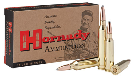 [090255381320] Hornady 8132 Custom  250Savage 100gr InterLock Spire Point 20 Per Box/10 Case