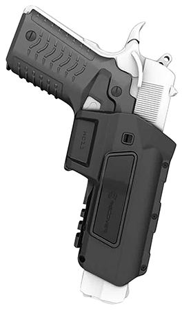 [7290016552027] Recover Tactical HC11AR01 HC11 Holster OWB Black Polymer Belt Fits 1911 Right Hand