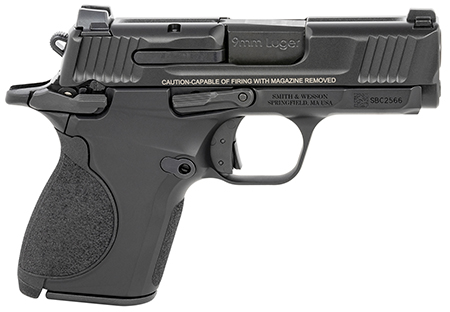 [022188885200] Smith  &  Wesson 12615 CSX  Micro-Compact Frame 9mm Luger 10+1/12+1, 3.10" Black Armornite Stainless Steel Barrel  &  Serrated Slide, Matte Black Aluminum Frame w/Beavertail, Ambidextrous