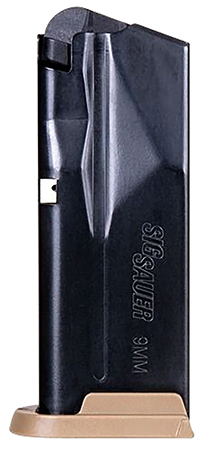 [798681619207] Sig Sauer MAG365910COY P365  10rd 9mm Luger Coyote Brown Steel