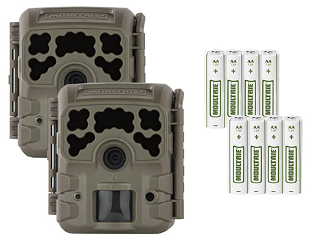 [053695140742] Moultrie MCG14074 Micro-32i Kit Green 32MP Resolution MicroSD Card Slot/Up to 32GB Memory 2 Pack