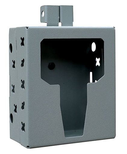 [053695140582] Moultrie MCA-14058 Security Box  Compatible With 2021 Moultrie Cameras Gray Powder Coated Steel
