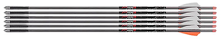 [818322014717] Axe Crossbows AX10003 Axe 440 Axe Bolts Gray/Orange/White 19" 6 Pack