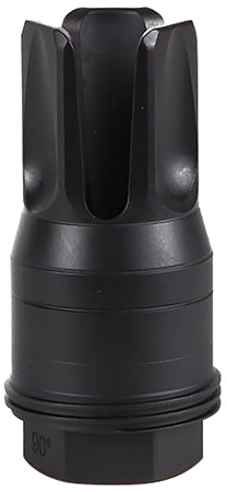 [798681656189] Sig Sauer SL55612X2890DEGF Clutch-Lok QD Q.D. Flash Hider Black Stainless Steel with 1/2"x28 tpi Threads for 5.56mm 90 Degree Taper