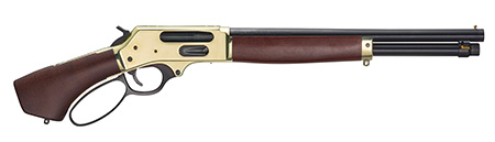 [619835500076] Henry H018BAH410 Axe  410 Bore 5+1 15.14" Blued Barrel, Fixed American Walnut