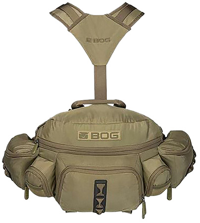 [661120651840] Bog-Pod 1159190 Ultimatum Hunting Fanny Pack OD Green Nylon 1000 cu.in Volume