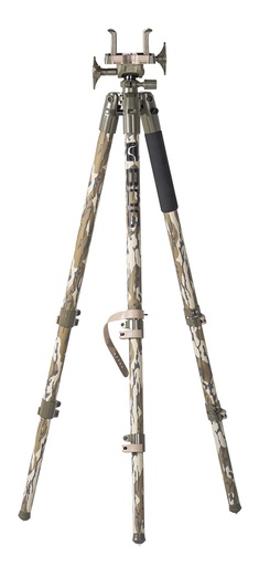[661120265238] Bog-Pod 1164398 DeathGrip  Tripod Mossy Oak Bottomland Aluminum 7"-59"