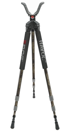 [661120418382] Bog-Pod 1100485 Havoc  Tripod 22-50" High Veil Alpine Green Aluminum