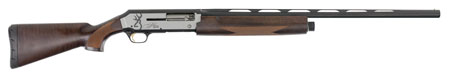 [023614443148] Browning 011412605 Silver Field Micro Midas 20 Gauge 26" 3" 4+1, Alloy Receiver With Silver/Matte Black Bi-Tone Finish, Satin Turkish Walnut Stock With Cut Checkering (Compact)