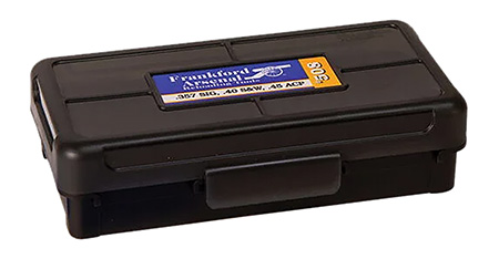 [661120413134] Frankford Arsenal 1083790 Hinge-Top Ammo Box 270Win/280Cal/25-06Rem Black Polymer 50rd