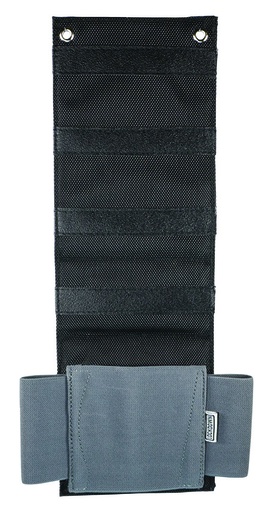 [661120001386] Lockdown 110126 Night Guardian Low Profile Holster Black/Gray Nylon Fits Compact Semi-Autos to Full Frame Revolvers Ambidextrous