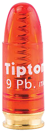 [661120039587] Tipton 303958 Snap Caps Pistol 9mm Brass/Plastic 5pk