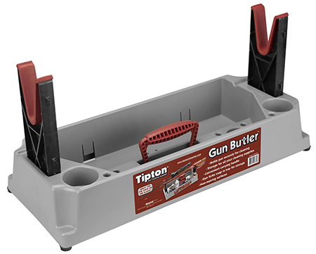 [661120003335] Tipton 100333 Gun Butler Rifle/Shotgun Firearm Gray/Red Plastic