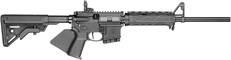 [022188888034] Smith  &  Wesson  Volunteer XV *NJ Compliant 5.56x45mm NATO 16" 10+1 Matte Black Rec BCM M-LOK Handguard  Black Fixed B5 Bravo Stock Black California Paddle Grip Right Hand