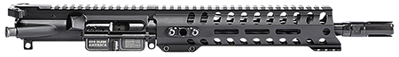 [847313016546] Patriot Ordnance Factory  Minuteman Complete Upper 5.56x45mm NATO 10.50" Black Nitride Barrel Aluminum Black Anodized Receiver 9" M-LOK Handguard Lo Pro DI Gas Block (Mid Length)