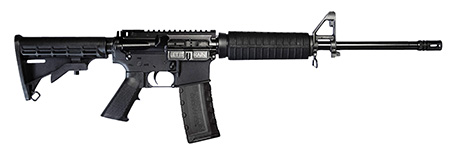 [681565226137] Black Rain Ordnance SPEC15A2 Spec15 A2 5.56x45mm NATO 16" 30+1 Black Anodized Rec Black 6 Position Collapsible Carbine Stock Black Polymer Grip A2 Front Sight Right Hand