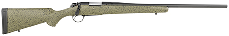 [043125015757] Bergara Rifles B14S102C B-14 Hunter 6.5 Creedmoor 3+1 22" Graphite Black Cerakote Barrel, SoftTouch Speckled Green Fixed American Style Stock
