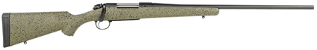 [043125015832] Bergara Rifles B14LM102C B-14 Hunter 7mm Rem Mag 3+1 24", Graphite Black Cerakote Barrel, SoftTouch Speckled Green Stock