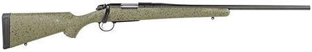 [043125015856] Bergara Rifles B14S103C B-14 Hunter 243 Win 4+1 22", Graphite Black Cerakote Barrel, SoftTouch Speckled Green Stock