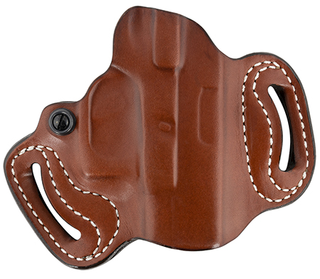 [792695236580] DeSantis Gunhide 086TAE1Z0 Mini Slide  OWB Tan Leather Belt Slide Compatible w/Most Glock Belt 1.75" Wide Right Hand
