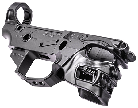 [850869008828] Sharps Bros SBLR11 Showdown Stripped Lower Multi-Caliber Black Anodized 7075-T6 Aluminum Compatible w/Mil-Spec AR-15 Parts