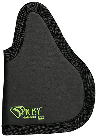 [859640007333] Sticky Holsters OR1MOD OR-1 Modified Black/Green Latex Free Rubber Fits Sig P938/Kimber Micro 9 Ambidextrous