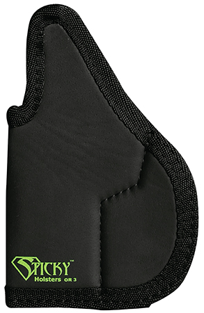 [859640007340] Sticky Holsters OR3 OR-3  Black/Green Latex Free Rubber Fits Sig P365XL Ambidextrous