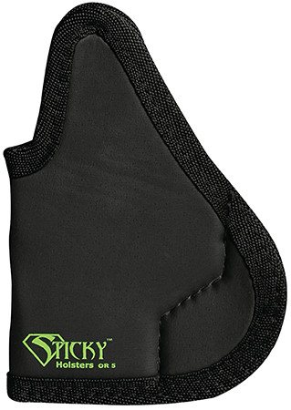 [859640007364] Sticky Holsters OR5 OR-5 Modified Black Cordura/Foam, Compatible w/Sig P365, Springfield Hellcat, Glock 42, Springfield XDS Ambidextrous