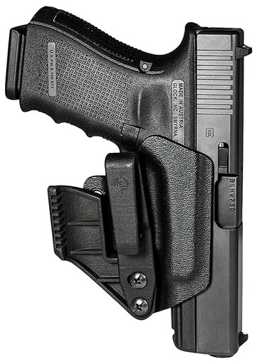 [814002023024] Mission First Tactical H2GL940AIWBM Minimalist Holster IWB Black Polymer Belt Clip Fits Glock 19/22/26/33 Ambidextrous