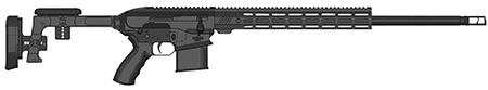 [604206200440] Bushmaster 0110000BLK BA30  308 Win 10+1 18" Black Threaded Barrel, Black Hard Coat Anodized 14" M-LOK Handguard, Chassis Black Aluminum Folding Stock, AR Style Grip, Ambidextrous