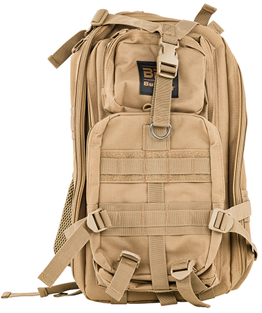 [672352012644] Bulldog BDT410T BDT Tactical Backpack Compact w/ Tan Finish