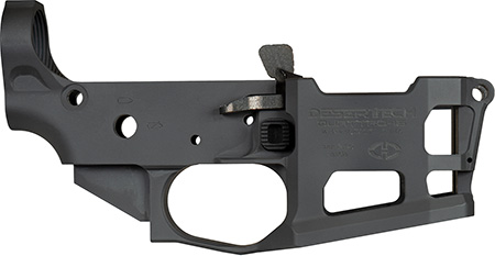 [813865026784] Desert Tech QTRLR15B53 Quattro-15  Multi-Caliber Black for AR-15 Includes Quad53 Magazine