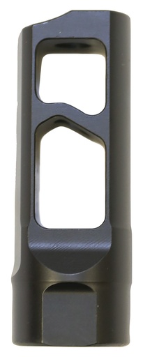 [604206200433] Bushmaster 0051002BLK Snake Charmer Muzzle Brake Black 5/8"-24 tpi for 308 Win