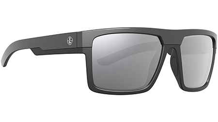 [030317025861] Leupold 179102 Performance Wear Becnara Shadow Gray Flash Lens Polycarbonate Matte Black/Gloss Black Frame