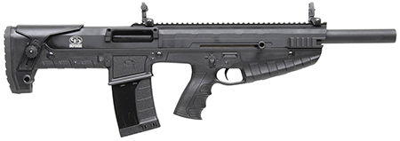 [8053800944014] Charles Daly 930318 N4S Bullpup Full Size Frame 12 Gauge Semi-Auto 3" 5+1 18.50" Blued Steel Barrel, Black Anodized Steel Receiver Black Fixed w/Adj Comb Synthetic Stock