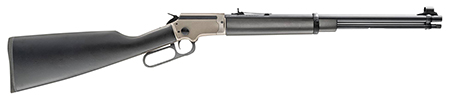 [8053800944076] Chiappa Firearms 920426 LA332 Kodiak Cub Takedown Full Size 22 LR 15+1 18.50" Blued Barrel, Stainless Cerakote Receiver, Black Textured Fixed English Style Stock, Right Hand