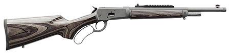 [8053800941556] Chiappa Firearms 920410 Wildlands 1892 Full Size 44 Mag 5+1 16.50" Mystikote Dark Gray Steel Threaded Barrel, Mystikote Dark Gray Picatinny Rail Steel Receiver, Fixed Black Laminate Stock, Right Hand