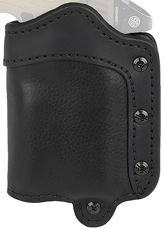 [816161026540] 1791 Gunleather UCLB24NSBR Ultra Custom Light Bearing OWB Size 2.4 Night Sky Black Leather Belt Loop Fits Sig P320/Springfield XD-M Right Hand