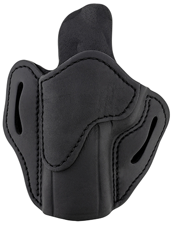 [816161020524] 1791 Gunleather ORBH24SBLL BH2.4 Optic Ready OWB 2.4 Stealth Black Leather Belt Slide Fits Walther PPQ/Sig P320/Springfield XD-M Left Hand