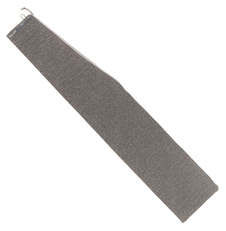 [026509065036] Allen 3633 Rifle Storage Pouch  Gray Polyester w/Fleece Lining, ID Label  &  Lockable Zipper 46.50" L x 9.50" W x 0.50" W Interior Dimensions