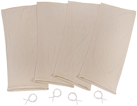 [026509063742] Allen 6595 Colorado Deluxe Elk Quarter Game Bags Natural Poly Cotton Blend 4 Bags